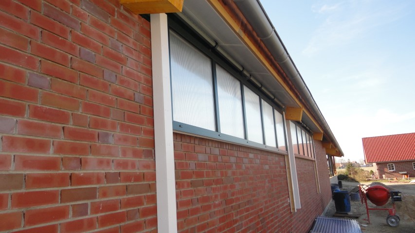 Hubfenster zur Querlüftung
